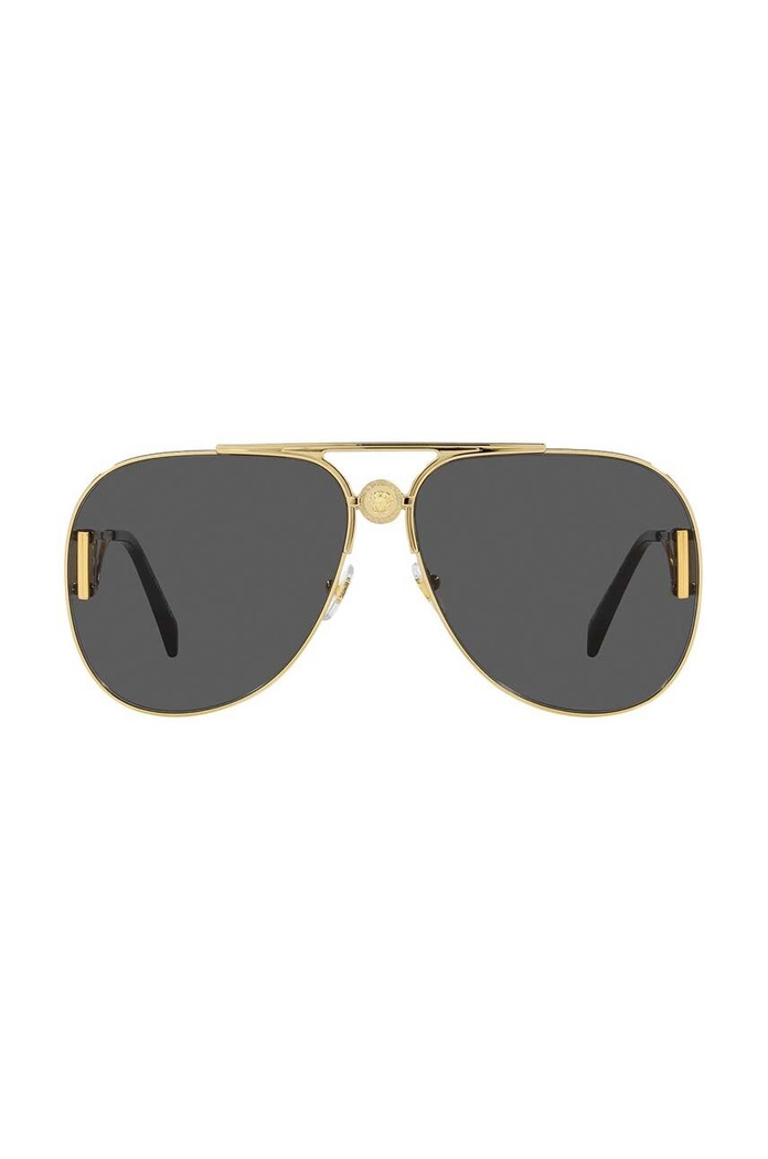 Versace okulary przeciwsłoneczne jednolita złoty 0VE2255