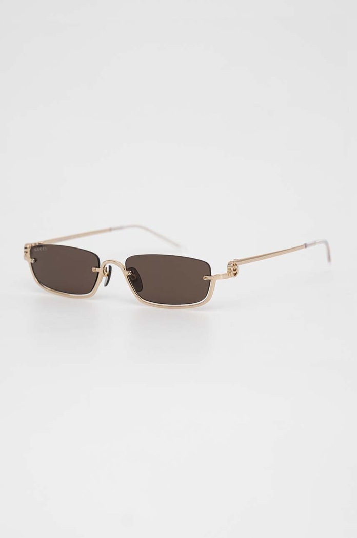 Gucci ochelari de soare uniforme aur GG1278S