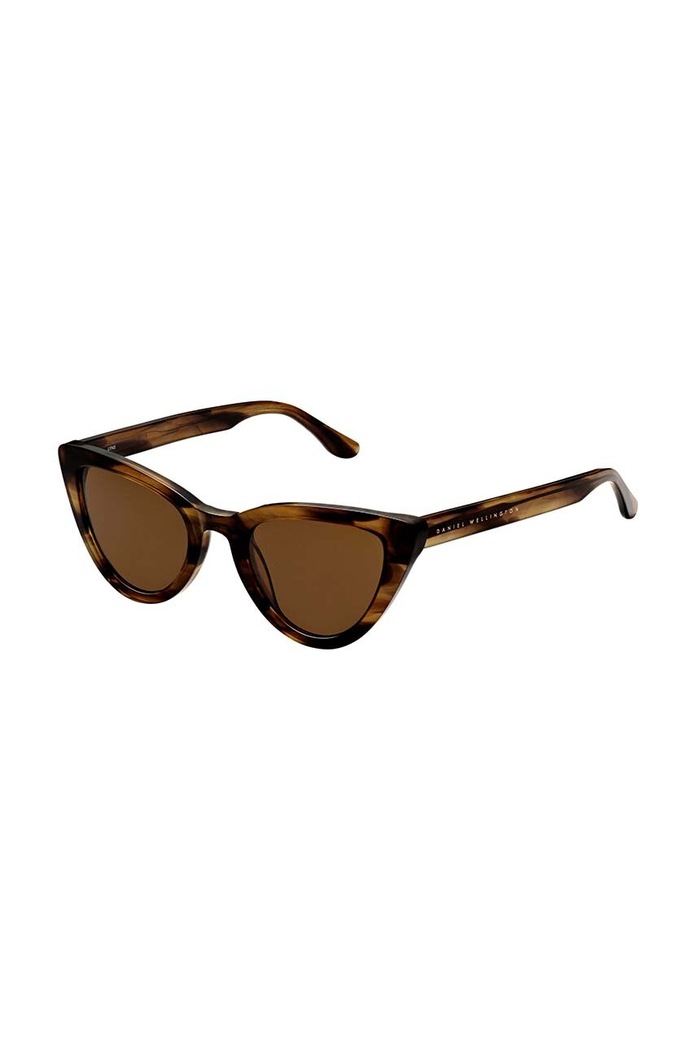 Daniel Wellington okulary przeciwsłoneczne DW00900031 brązowy AA00