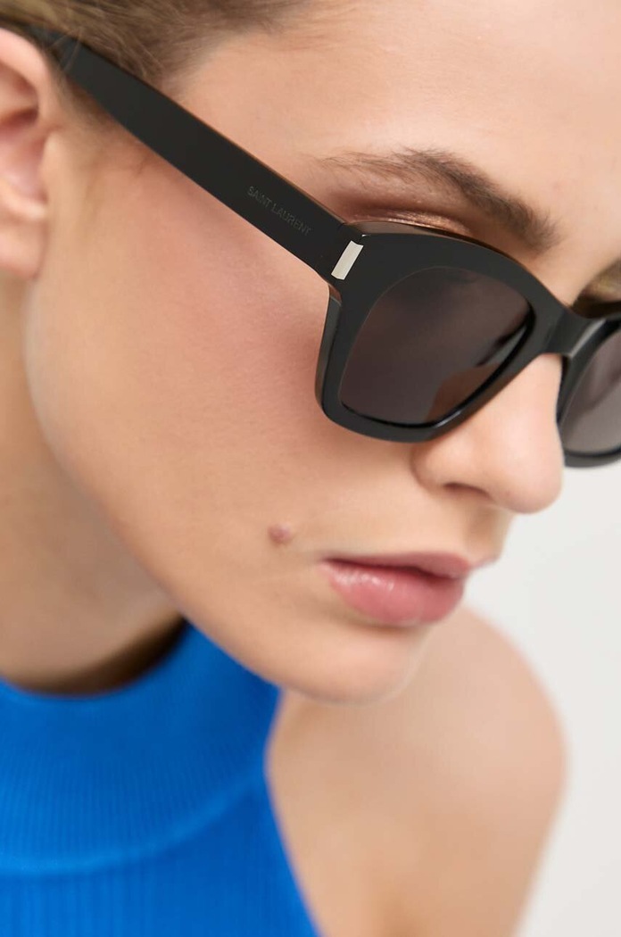 Akcesoria Saint Laurent okulary przeciwsłoneczne SL.592 czarny
