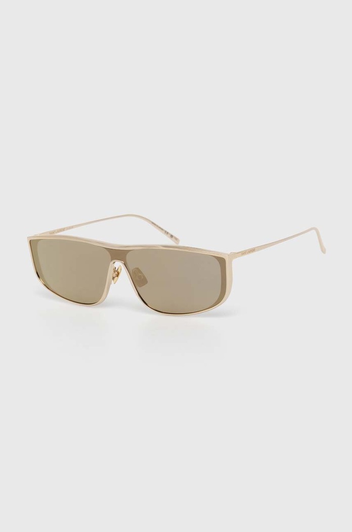 Sluneční brýle Saint Laurent LUNA zrcadlová stříbrná SL.605.LUNA