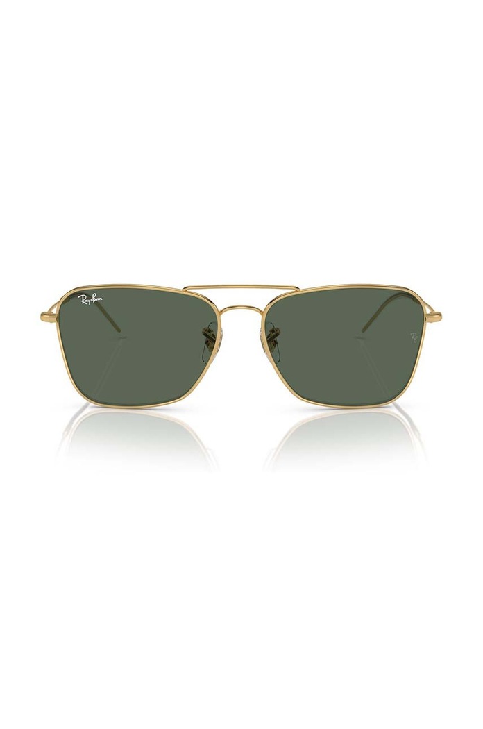 Ray-Ban okulary przeciwsłoneczne CARAVAN REVERSE złoty 0RBR0102S