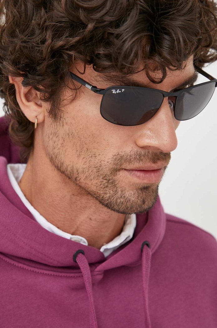 Sluneční brýle Ray-Ban jednotná černá 0RB3671CH