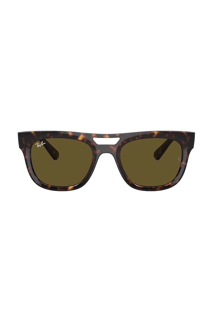 Ray-Ban okulary przeciwsłoneczne PHIL jednolita brązowy 0RB4426