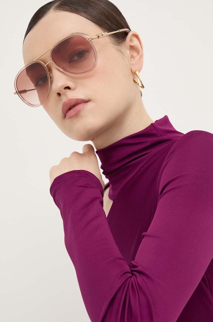 Accesorii Versace ochelari de soare 0VE2260 roz