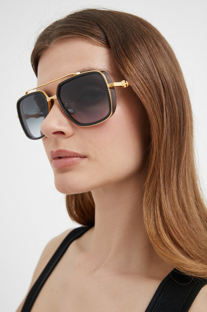 Balmain ochelari de soare OFFICIER BPS.108A negru AA00