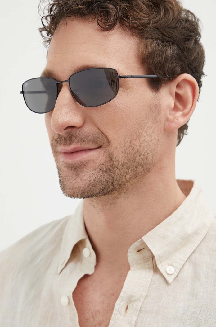 Akcesoria Ray-Ban okulary przeciwsłoneczne 0RB3732 czarny