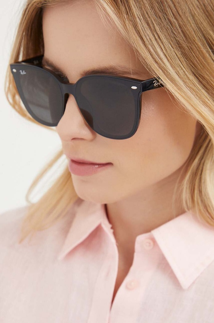 Ray-Ban okulary przeciwsłoneczne 0RB4423D czarny AA00