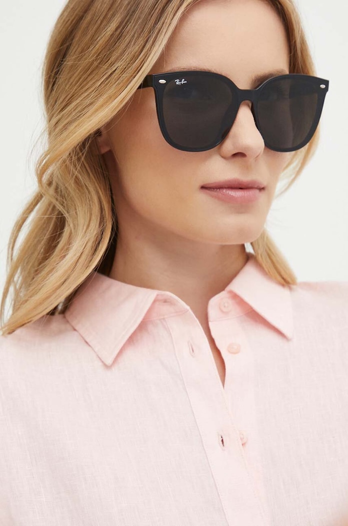 Ray-Ban okulary przeciwsłoneczne jednolita czarny 0RB4423D