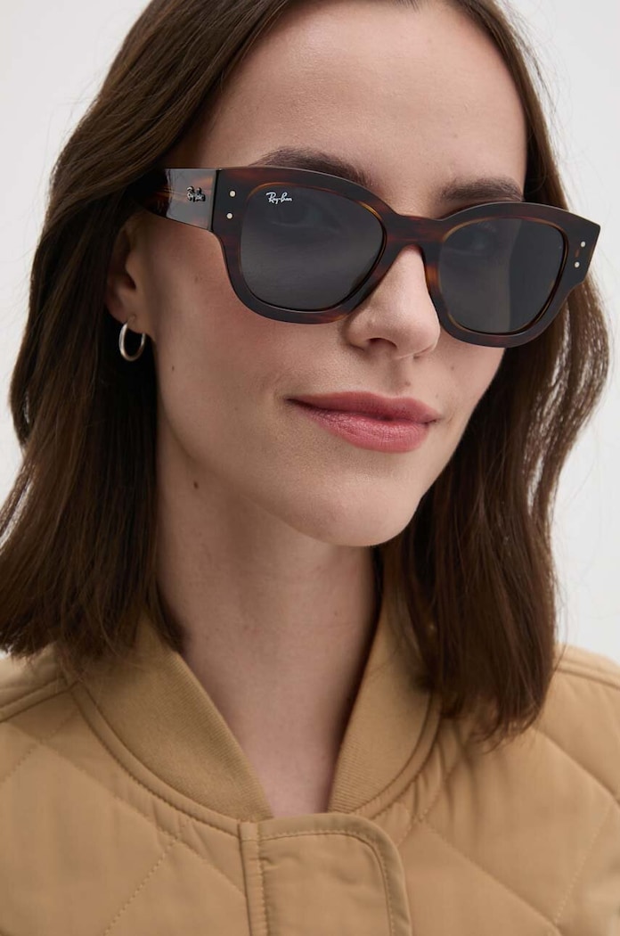 Sluneční brýle Ray-Ban jednotná hnědá 0RB7681S