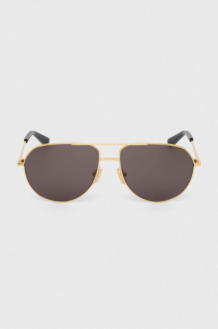 Bottega Veneta okulary przeciwsłoneczne złoty BV1302S
