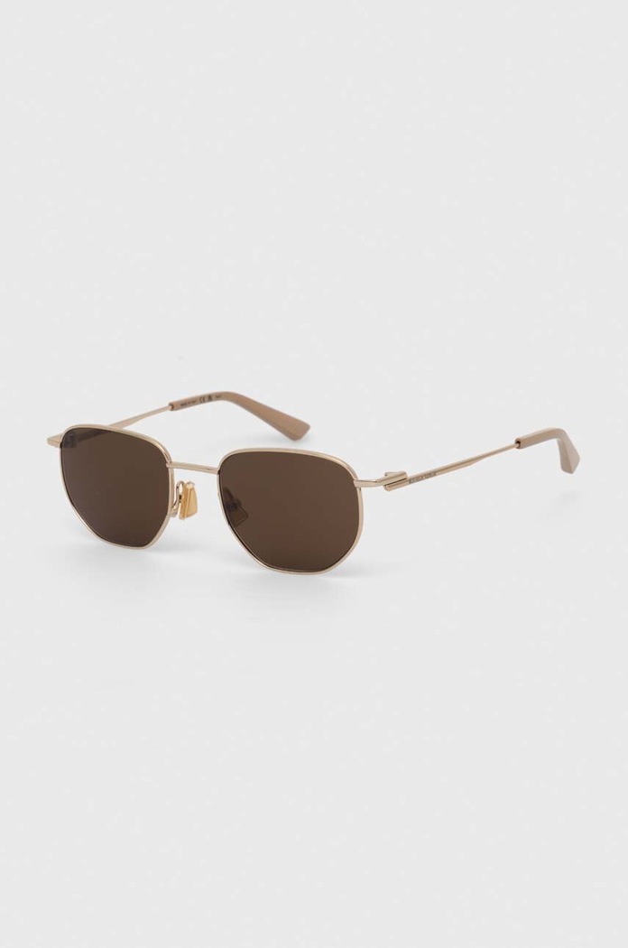 Bottega Veneta ochelari de soare uniforme aur BV1301S