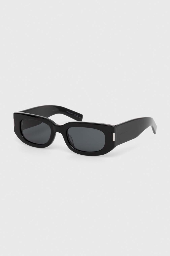Slnečné okuliare Saint Laurent hladký čierna SL.697