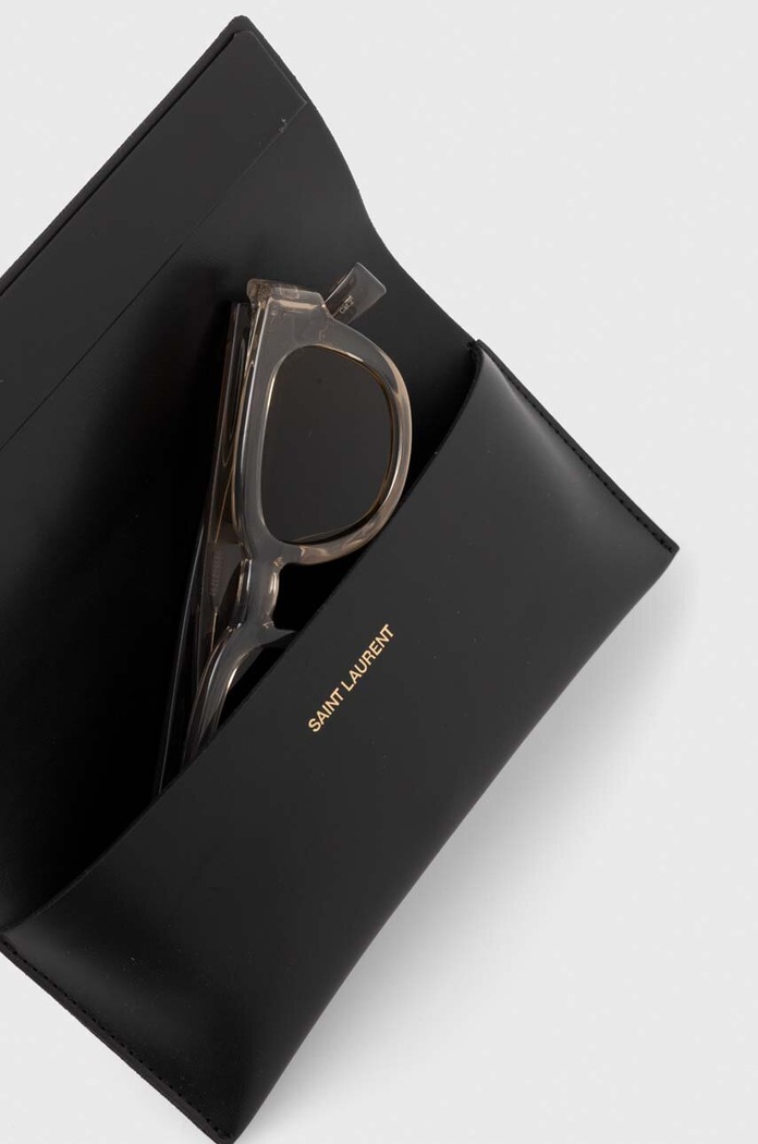 Saint Laurent okulary przeciwsłoneczne SL.675 beżowy
