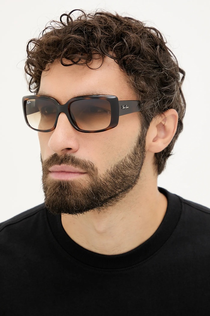 Ray-Ban okulary przeciwsłoneczne 0RB4389 brązowy AA00