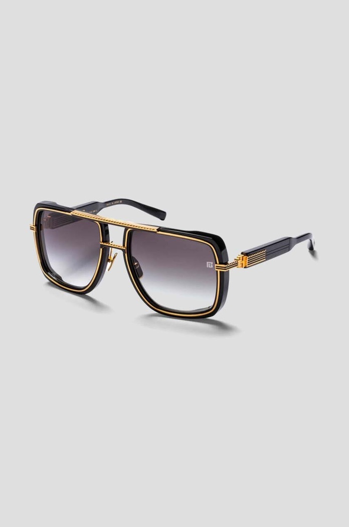 Balmain ochelari de soare SOLDIER BPS.160A negru AA00