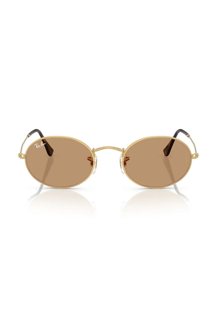 Ray-Ban occhiali da sole OVAL giallo 0RB3547