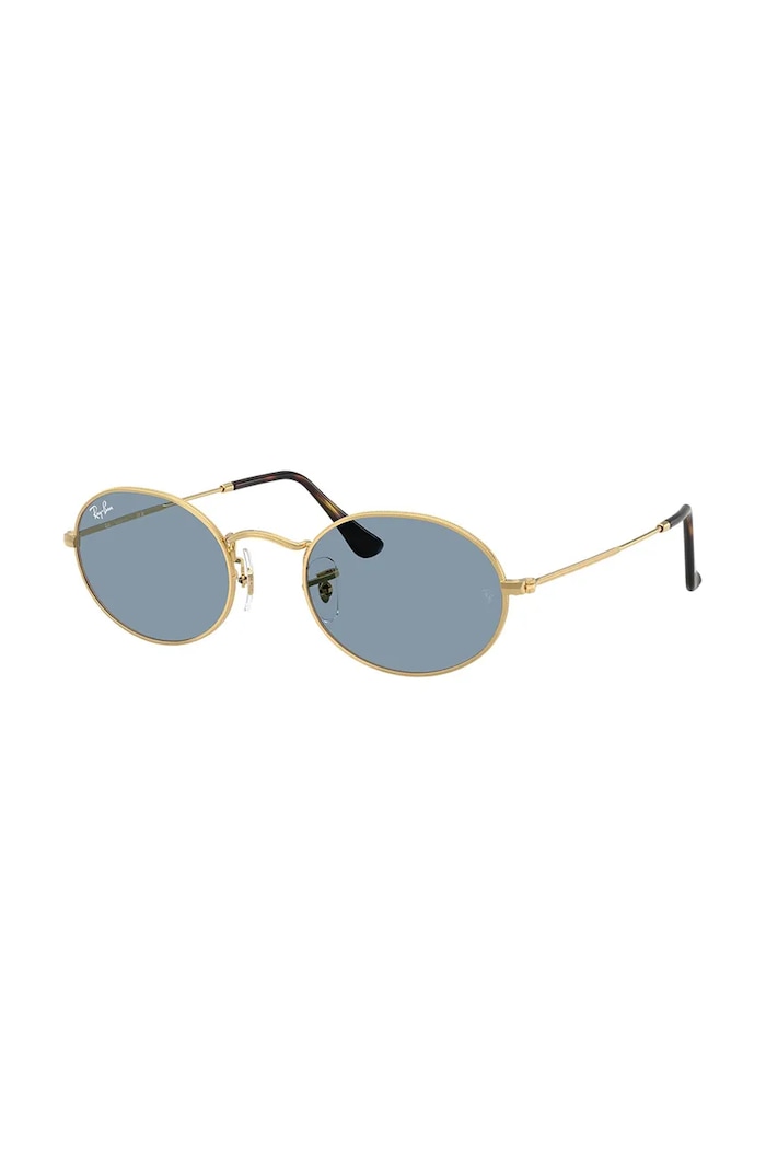 Sluneční brýle Ray-Ban OVAL zlatá 0RB3547