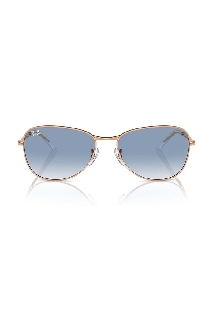 Ray-Ban okulary przeciwsłoneczne złoty 0RB3733.92023F