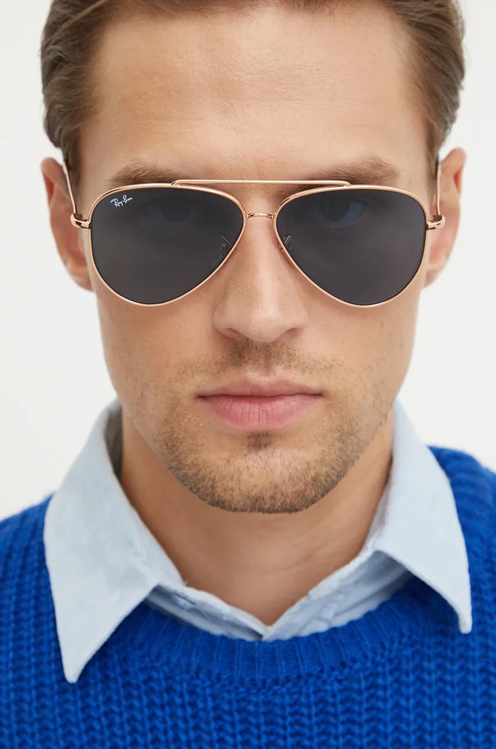 Doplňky Sluneční brýle Ray-Ban AVIATOR REVERSE 0RBR0101S.92023A zlatá