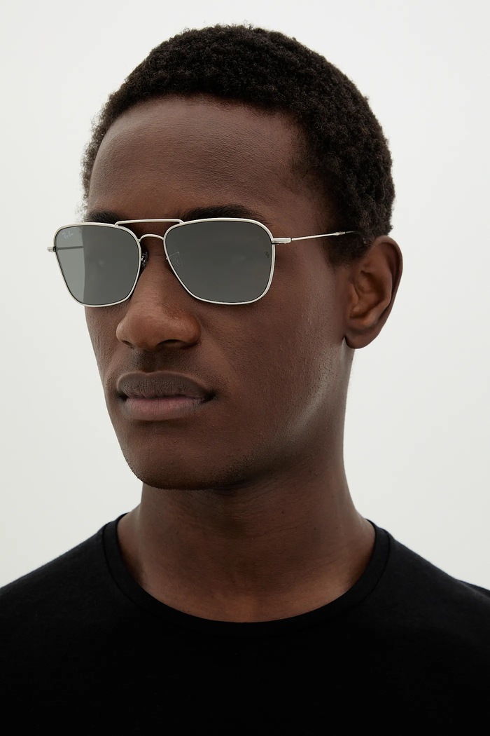 Sunčane naočale Ray-Ban CARAVAN REVERSE 0RBR0102S.003.GS srebrna AA00
