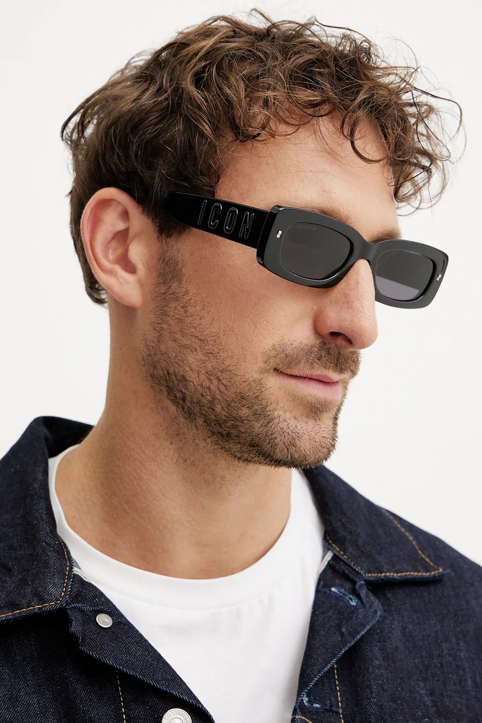 DSQUARED2 okulary przeciwsłoneczne ICON.0020/S czarny AA00
