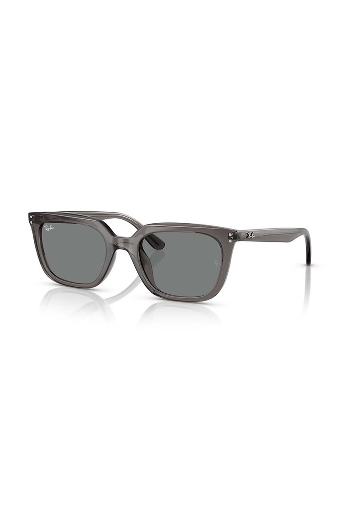 Ray-Ban occhiali da sole a tinta unita grigio 0RB4439D.667587