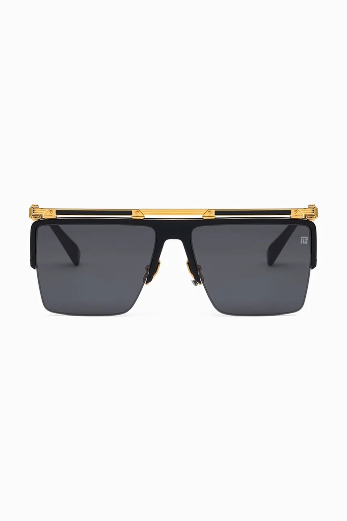Balmain okulary przeciwsłoneczne TRIOMPHE czarny BPS.168A