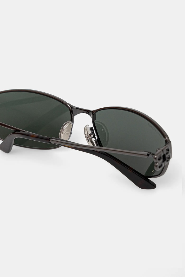 Balenciaga okulary przeciwsłoneczne BB0336S srebrny