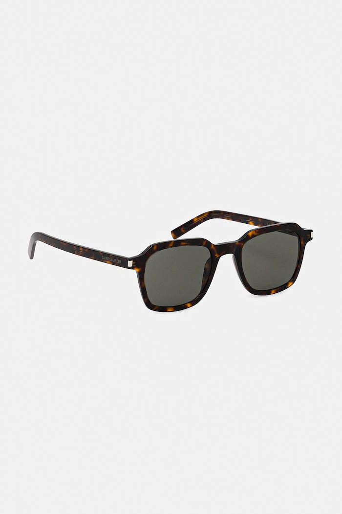 Слънчеви очила Saint Laurent правоъгълна кафяв SL.715.SLIM