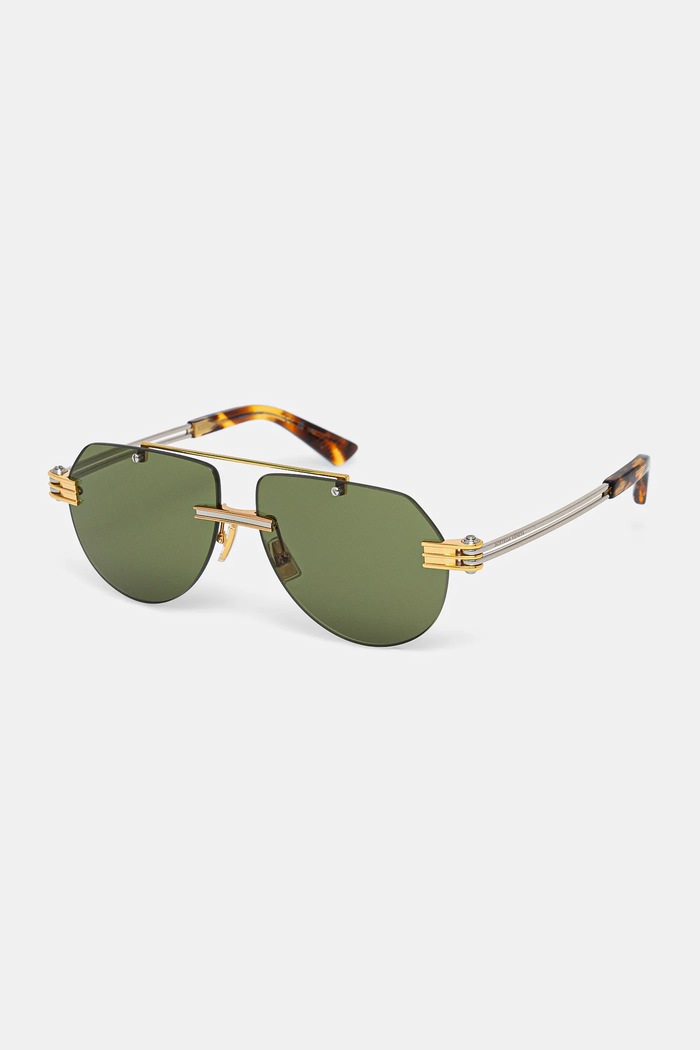 Bottega Veneta ochelari aviator aur BV1342S