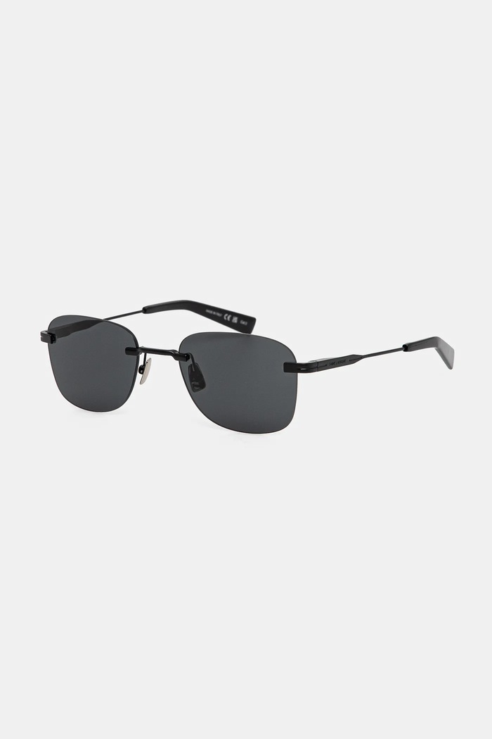 Saint Laurent okulary przeciwsłoneczne SUN jednolita czarny SL.744.SUN
