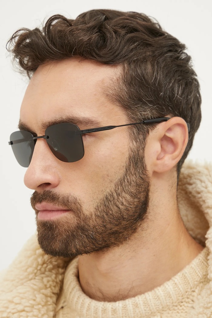 Saint Laurent okulary przeciwsłoneczne SUN SL.744.SUN czarny AA00