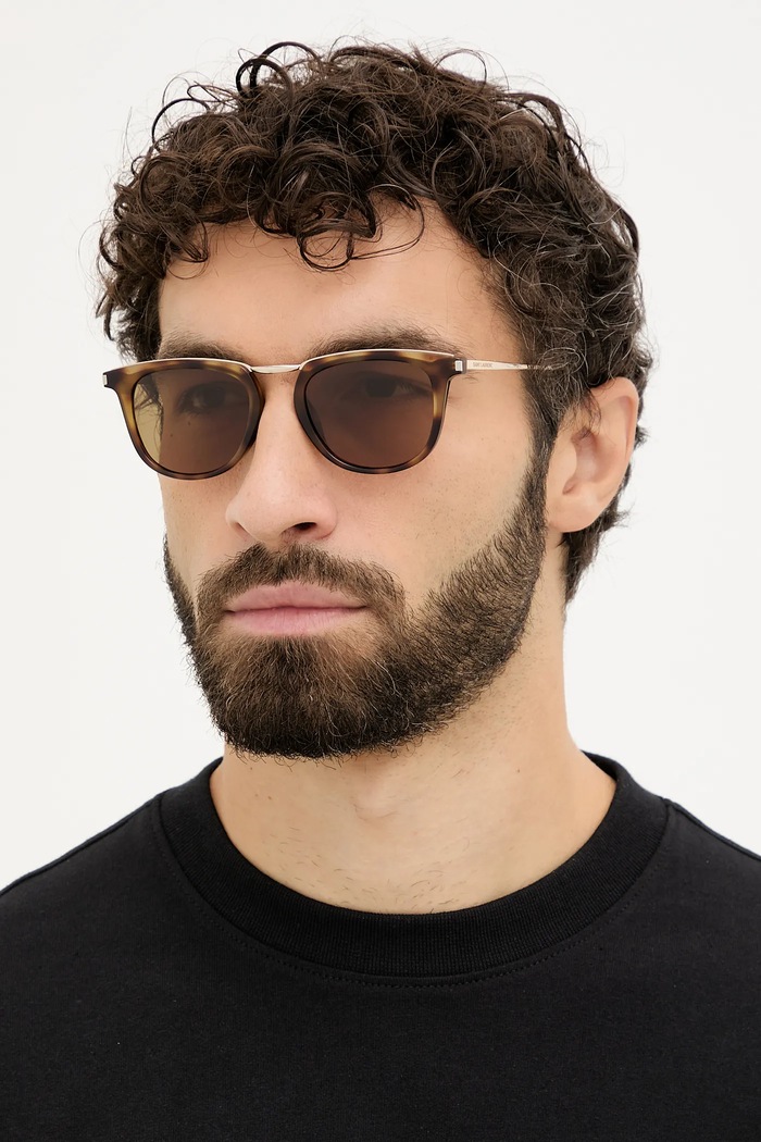 Saint Laurent Okulary przeciwsłoneczne SL.753 brązowy AA00
