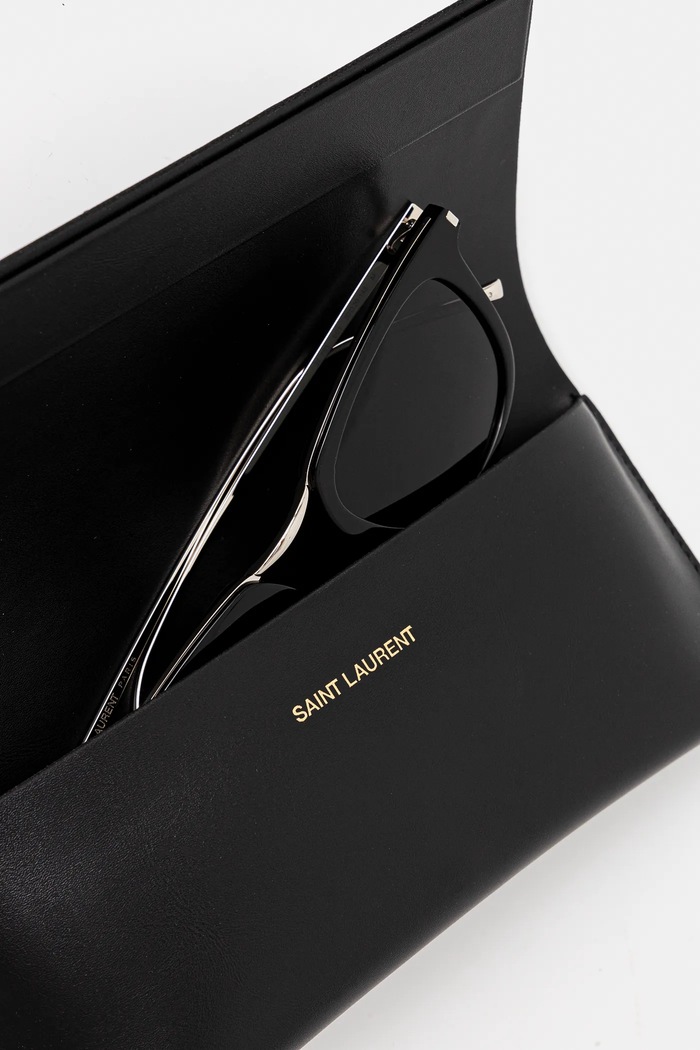 Слънчеви очила Saint Laurent черен SL.753
