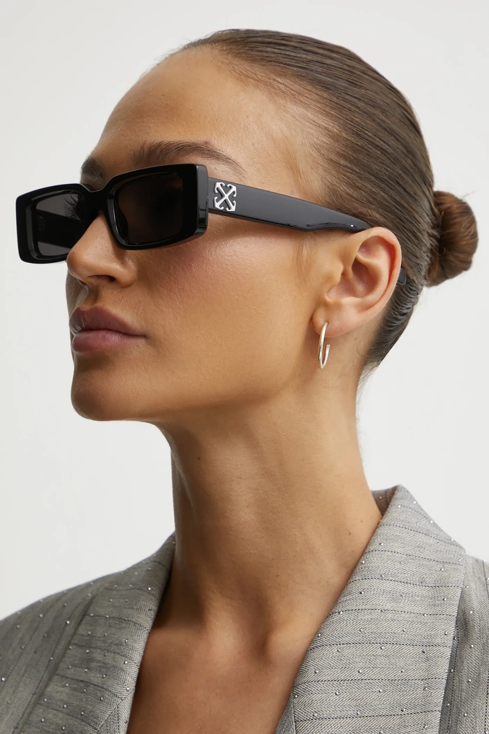 Akcesoria Off-White okulary przeciwsłoneczne OERI127.501007 czarny