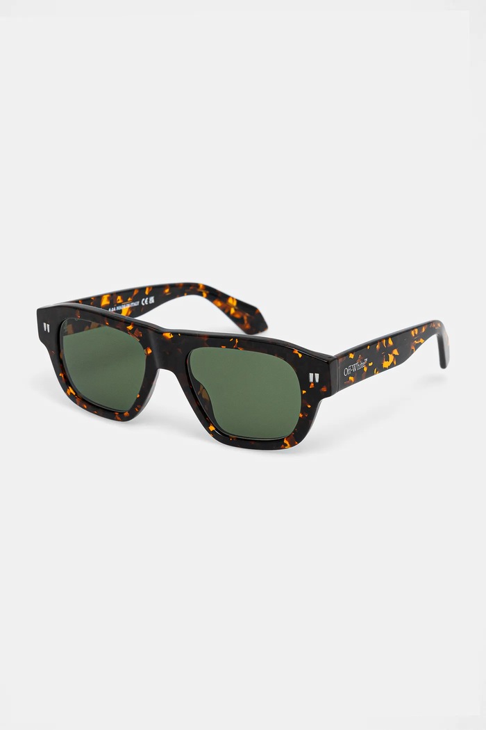 Off-White okulary przeciwsłoneczne jednolita brązowy OERI134.526055