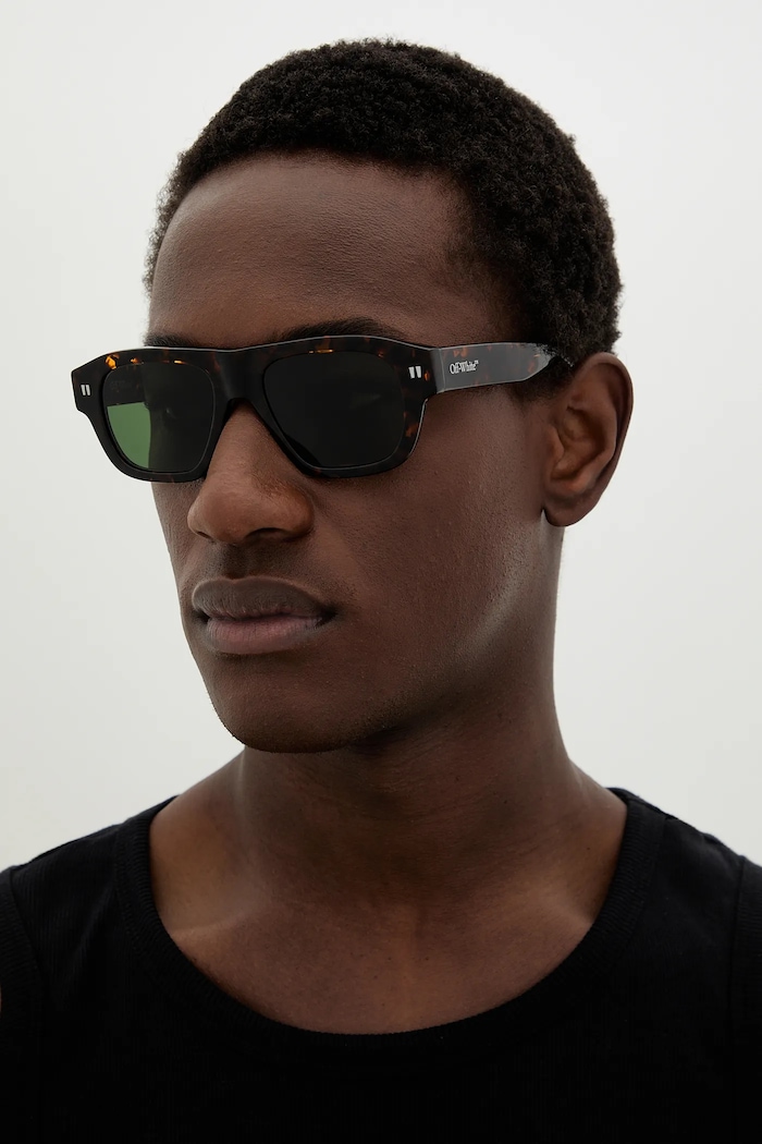 Off-White okulary przeciwsłoneczne OERI134.526055 brązowy AA00
