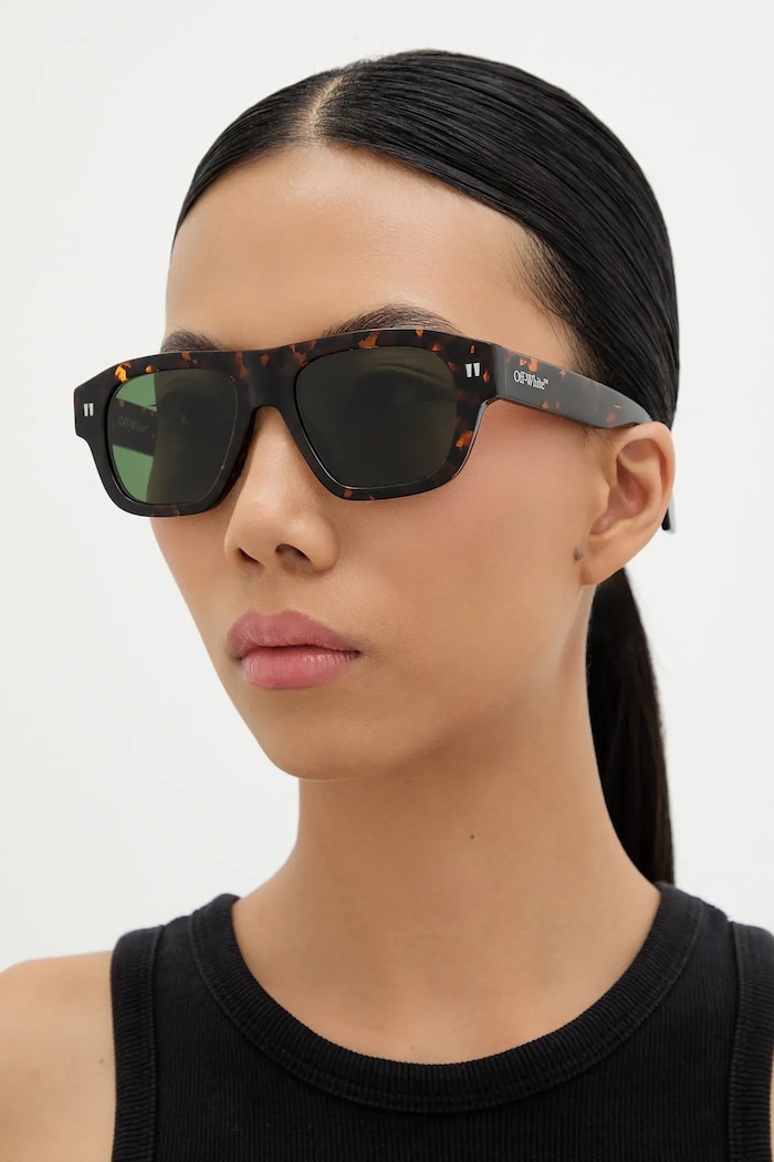 Akcesoria Off-White okulary przeciwsłoneczne OERI134.526055 brązowy