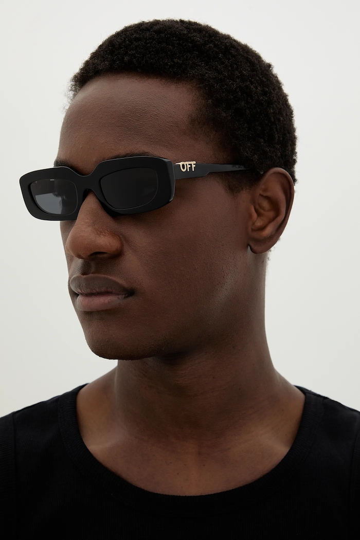 Off-White okulary przeciwsłoneczne OERI13C.521007 czarny AA00