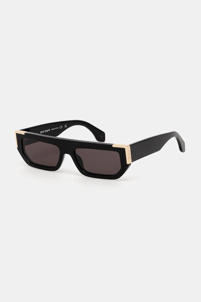 Palm Angels okulary przeciwsłoneczne geometryczne czarny PERI098.551007