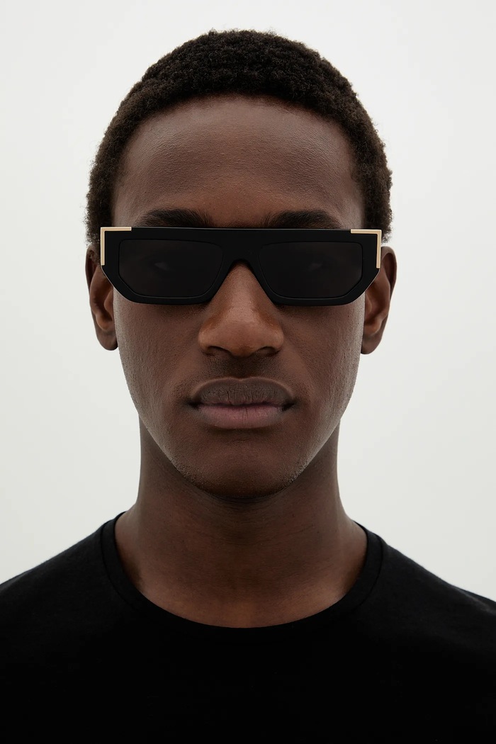 Palm Angels okulary przeciwsłoneczne czarny PERI098.551007