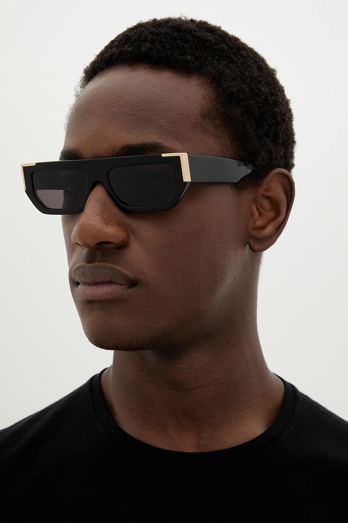 Palm Angels okulary przeciwsłoneczne PERI098.551007 czarny AA00