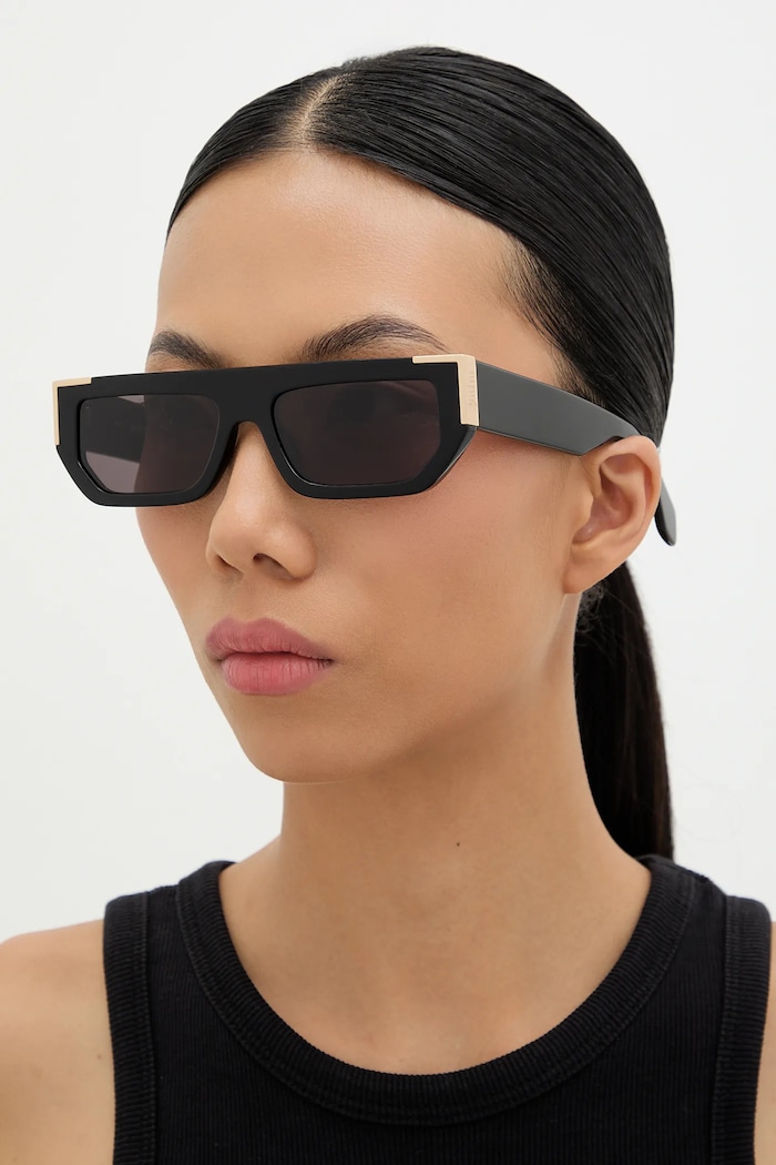 Akcesoria Palm Angels okulary przeciwsłoneczne PERI098.551007 czarny