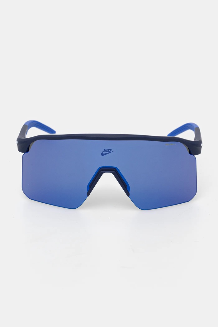 Nike Okulary przeciwsłoneczne EXPEDITION SHIELD IB6562X granatowy AA00