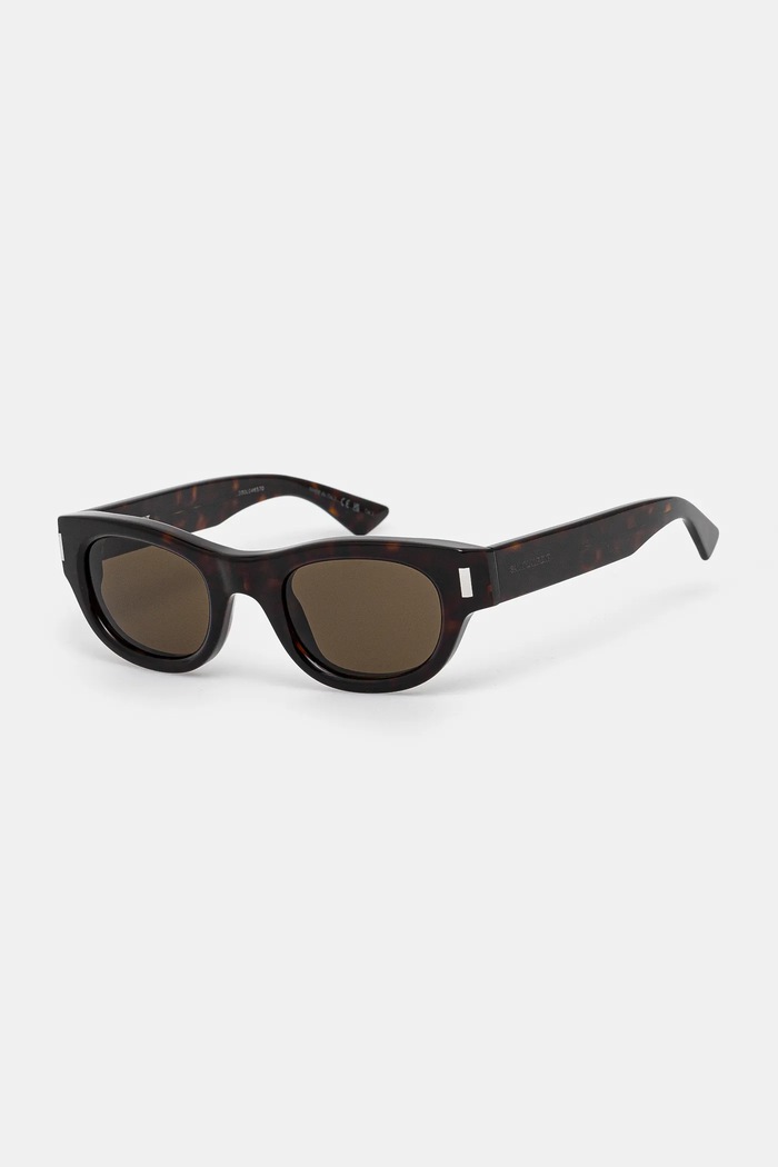 Saint Laurent occhiali da sole aviator marrone SL.761