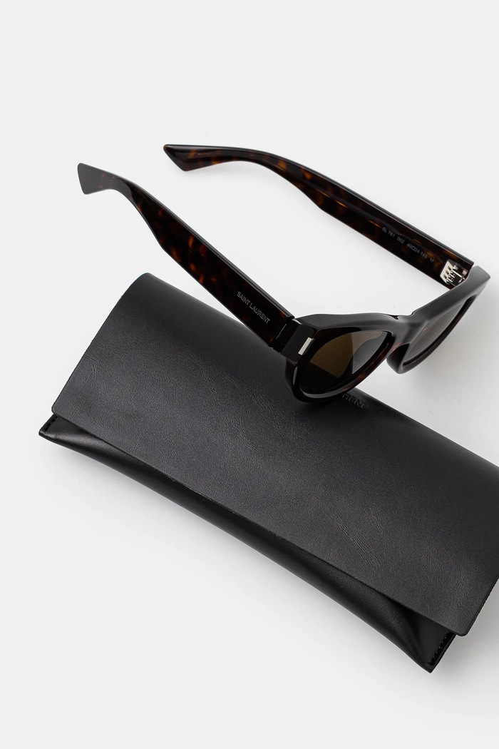 Saint Laurent occhiali da sole SL.761 marrone