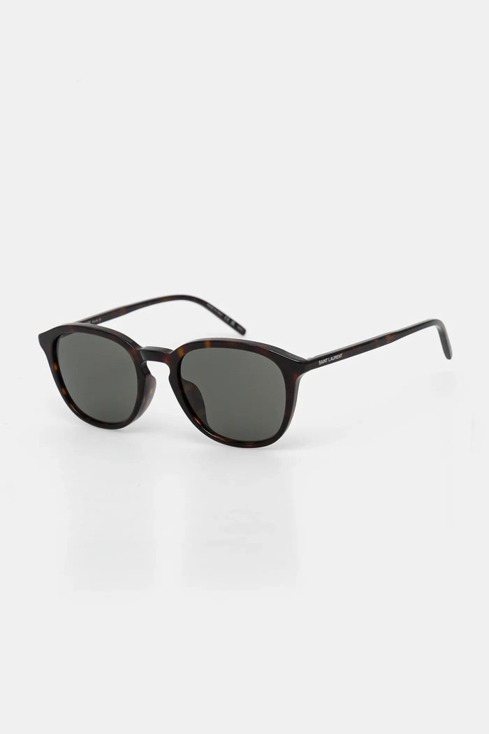 Saint Laurent okulary gładka z detalem pomarańczowy SL.782/K