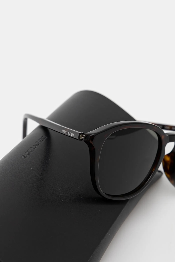 Saint Laurent okulary SL.782/K pomarańczowy
