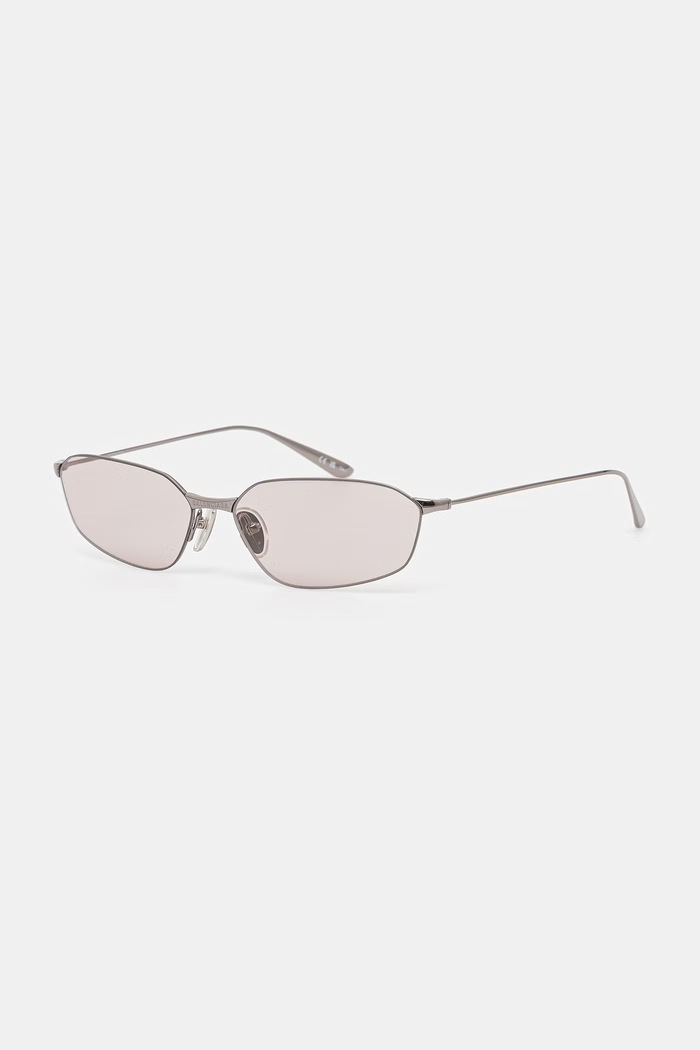 Balenciaga ochelari de soare argintiu BB0412S